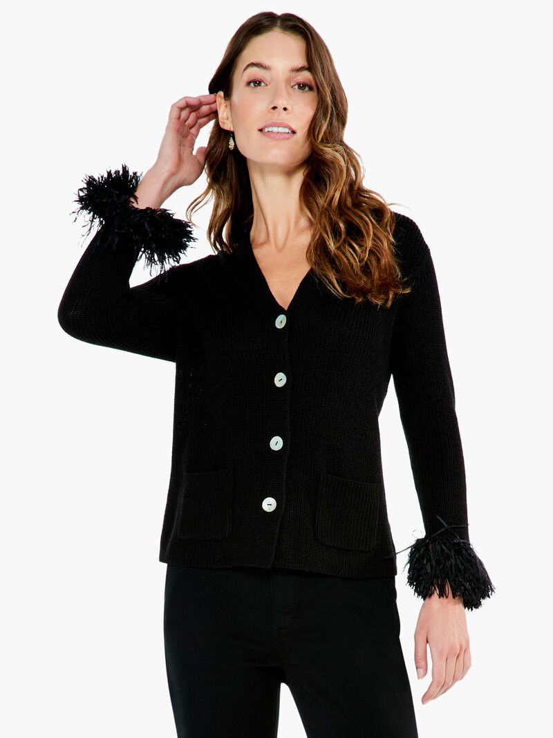 Woman Wears Night Fall Cardigan image number 0
