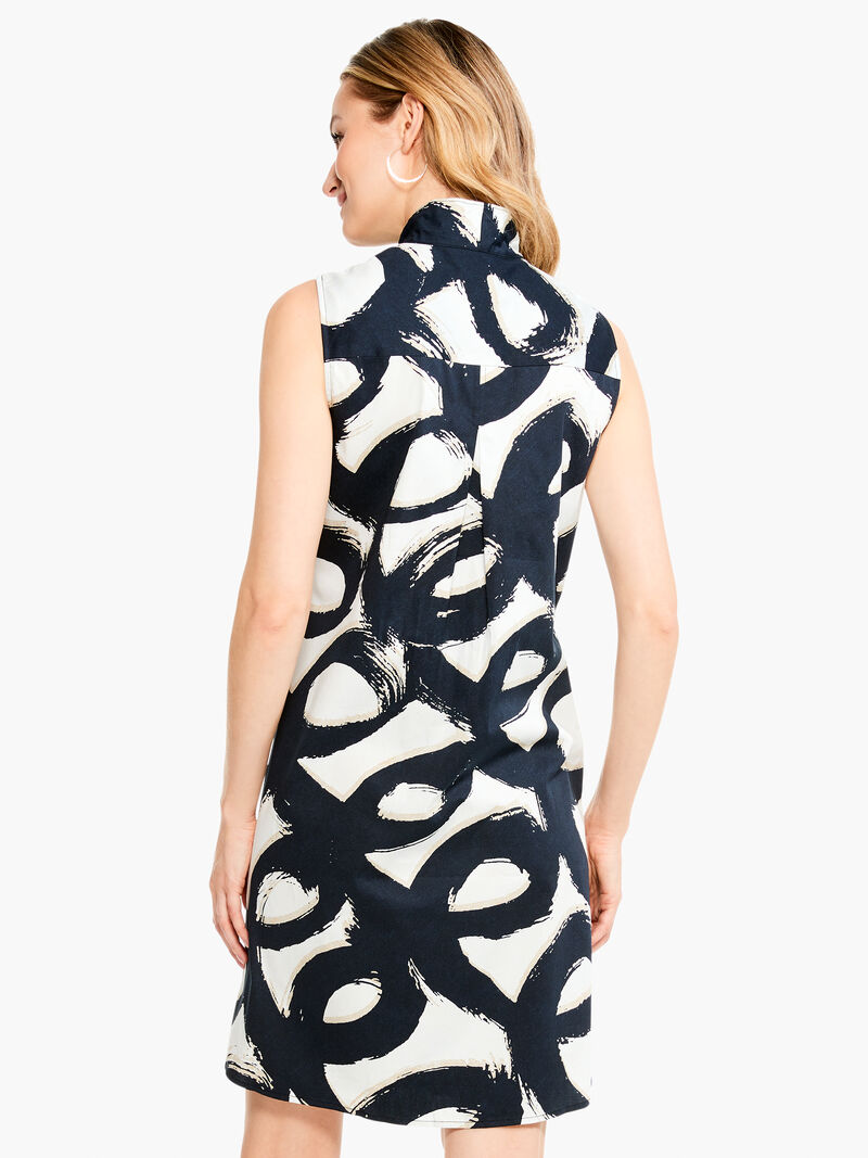 Woman Wears Squiggle Stretch Zest Dress image number 3