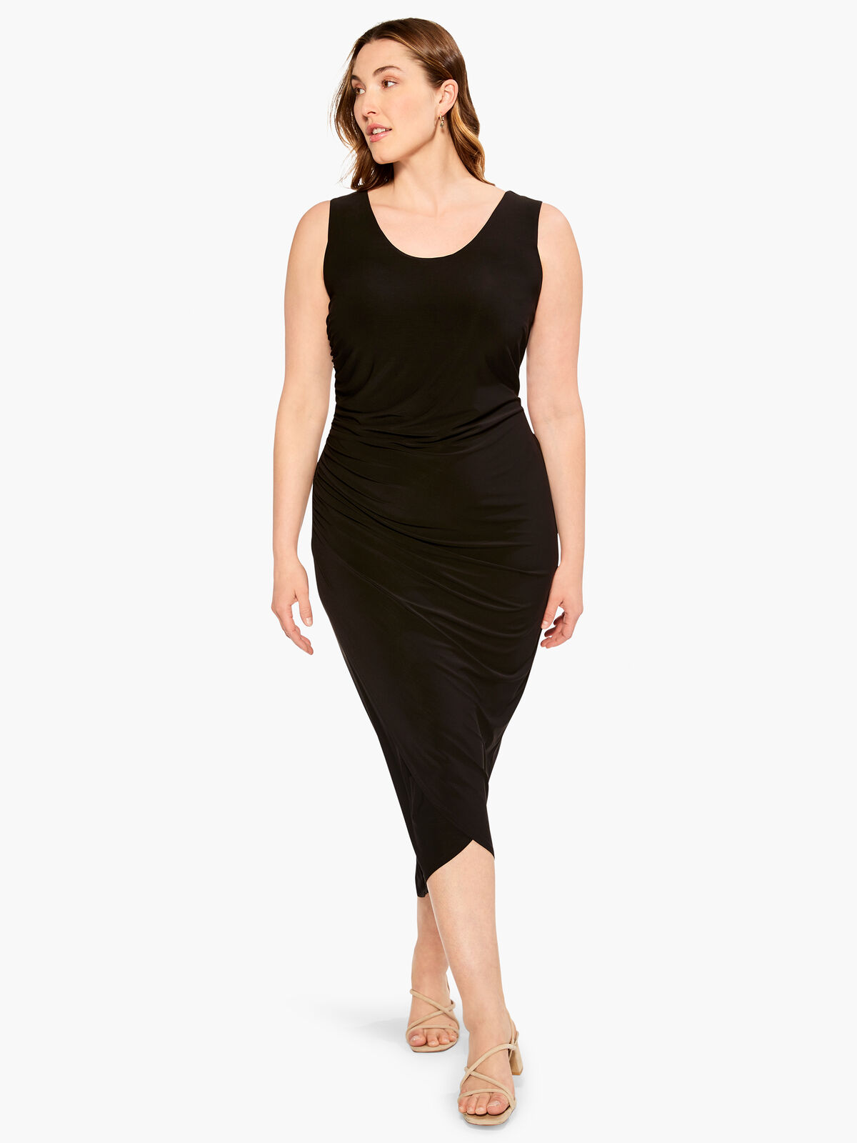 High Twist Ruched Dress