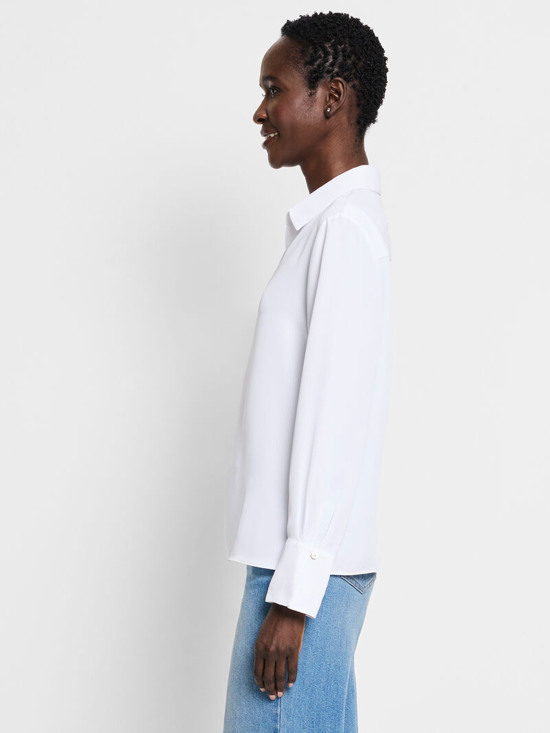 Woman Wears Easy Popover Shirt image number 2