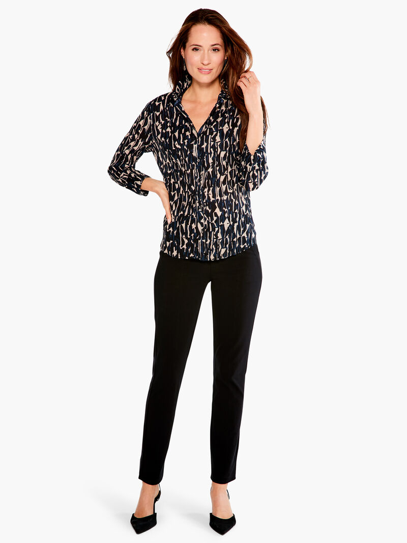 Woman Wears New Wave Crinkle Shirt image number 4