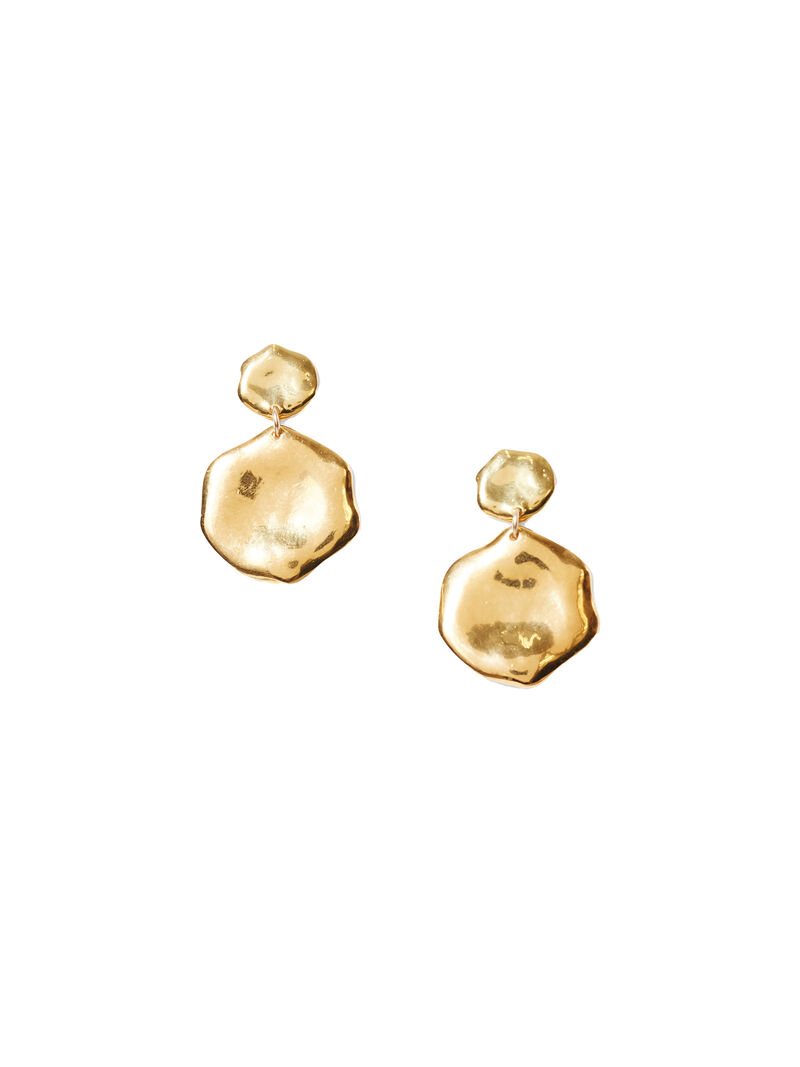 Woman Wears Chan Luu - Hammered Drop Earring image number 0