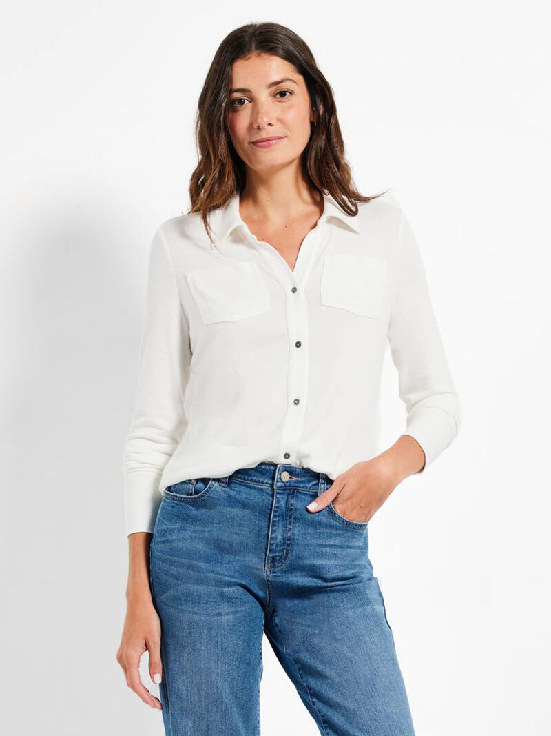 Woman Wears NZT Sweet Dreams Long Sleeve Shirt image number 0