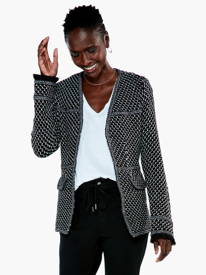 Woman Wears Up Tempo Knit Jacket image number 0