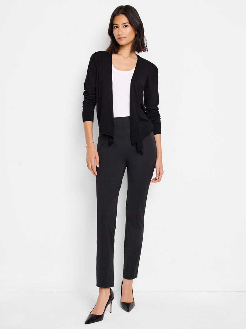 28" Newbury Slim Cotton Bi-Stretch Pull On Pant