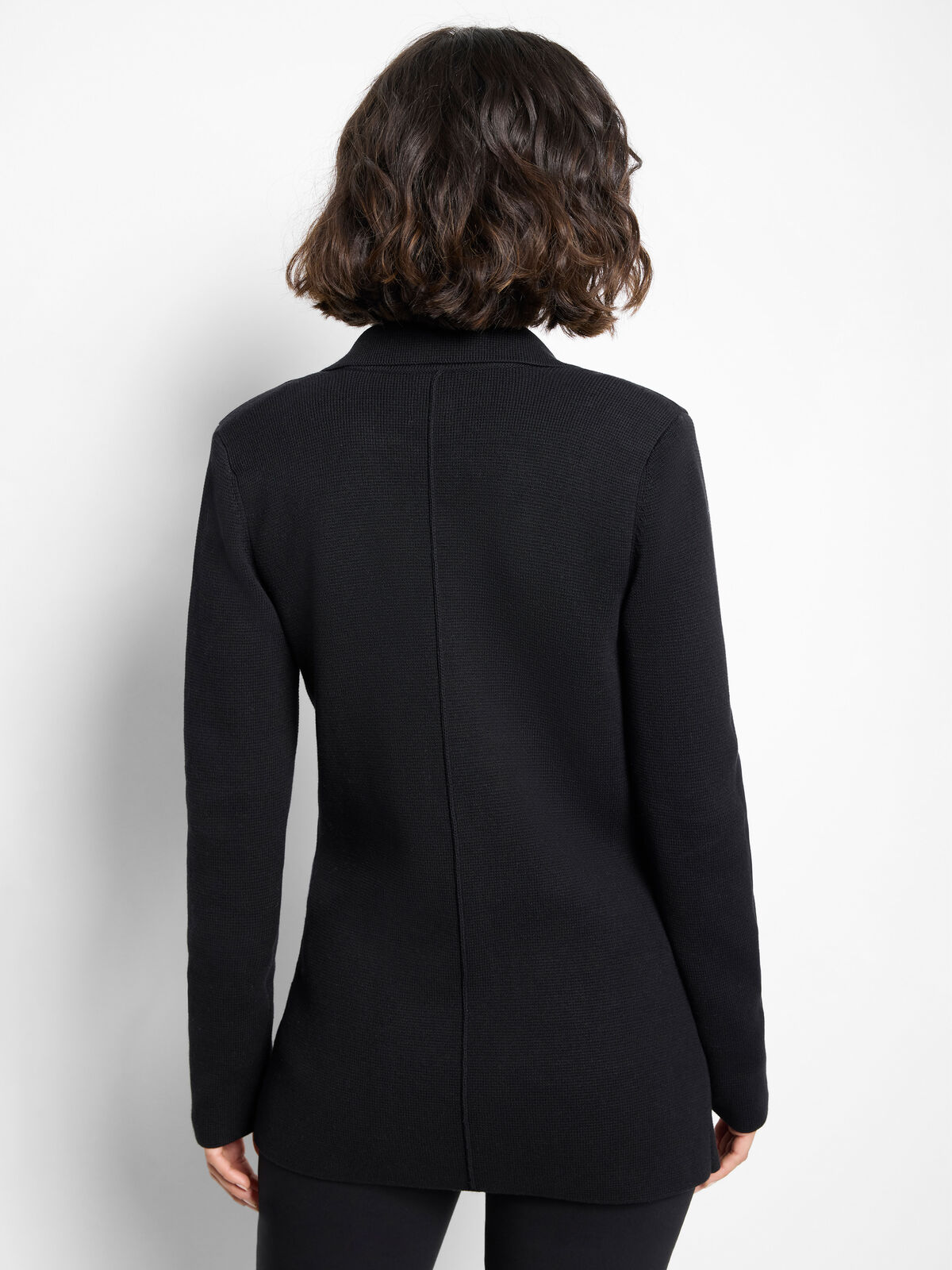 Elegant Knit Blazer