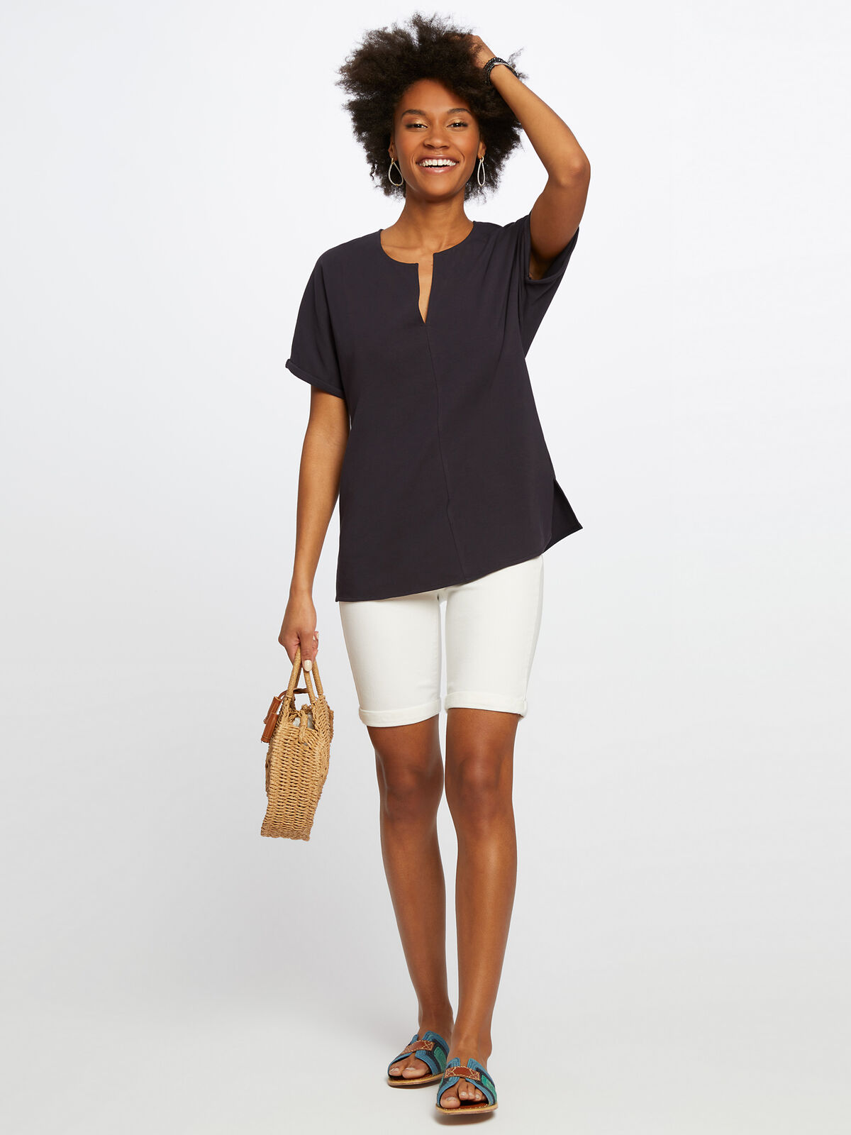 Liverpool - Chloe Pull-On Bermuda Short