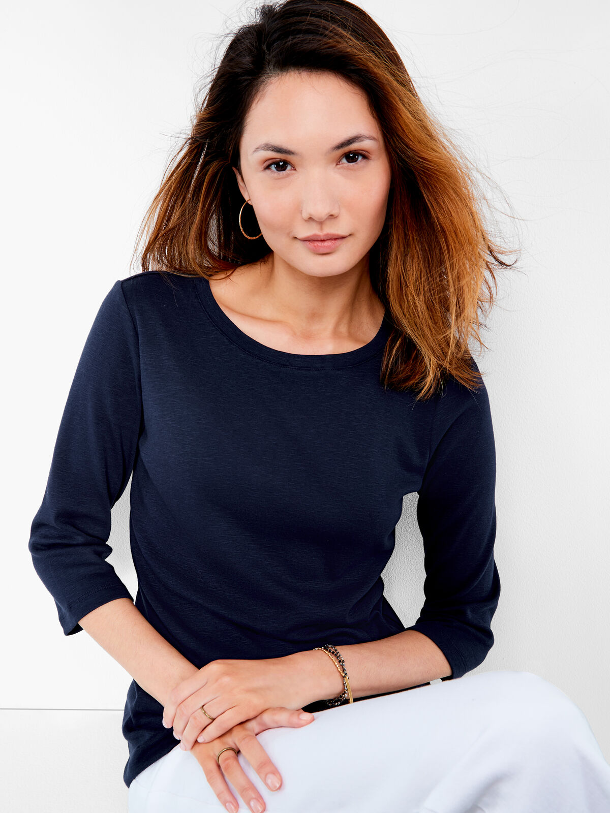 NZT 3/4 Sleeve Boat Tee
