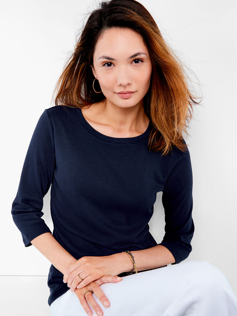 NZT 3/4 Sleeve Boat Tee