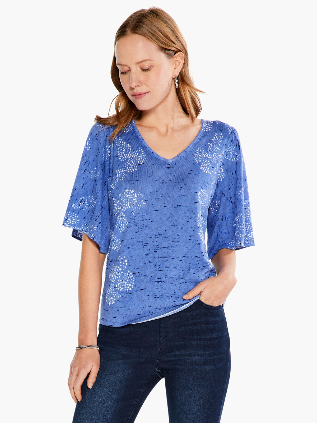 Coastline Coral Sweater
