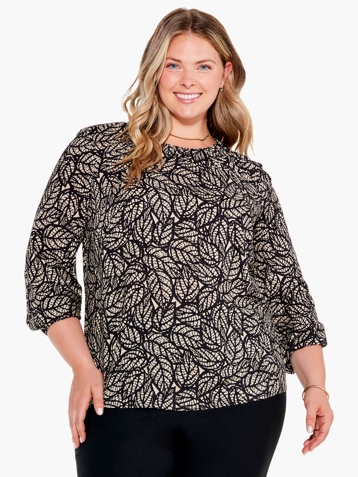 Lacy Leaves Top