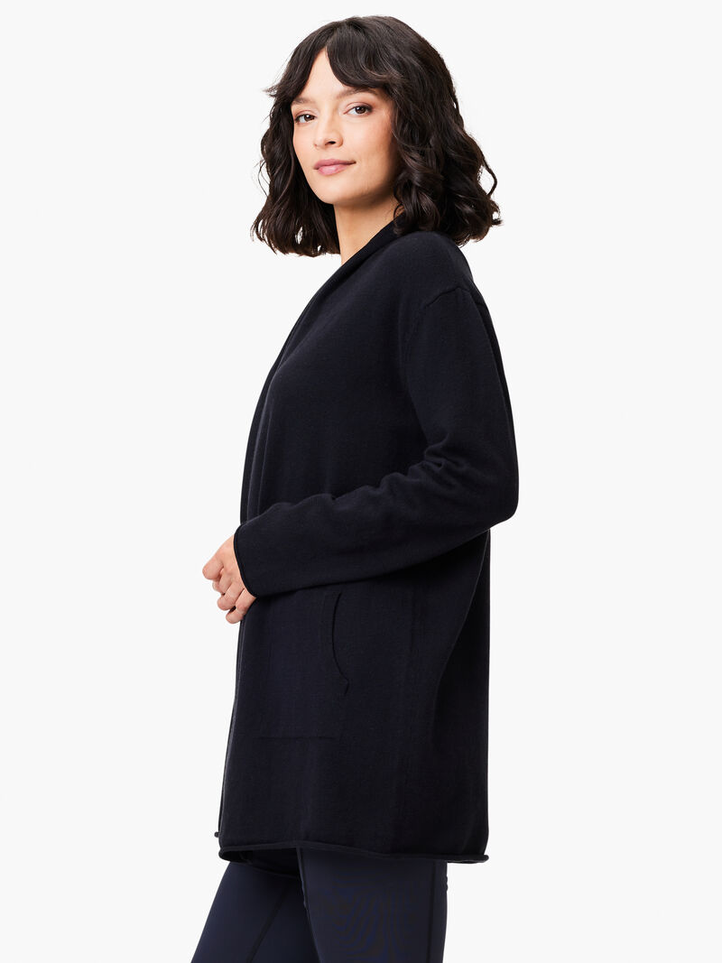 Woman Wears Cool Down Open Front Cardigan image number 1
