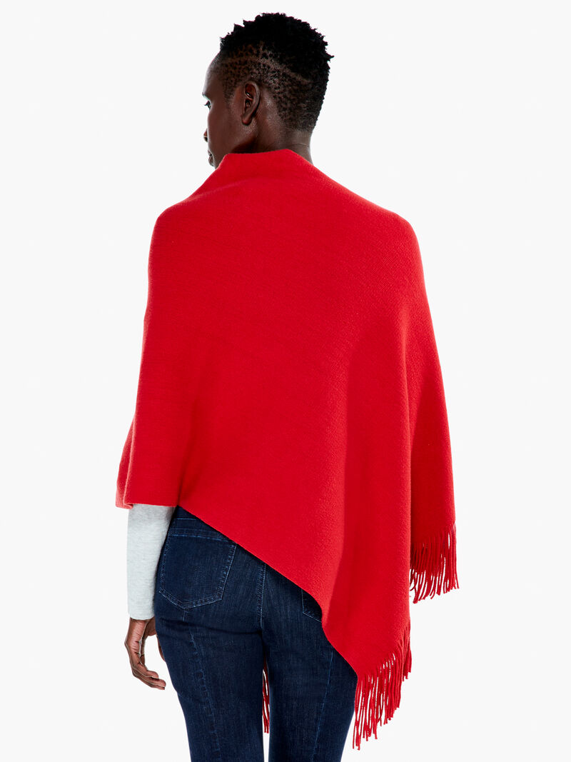 Woman Wears Go To Poncho image number 2