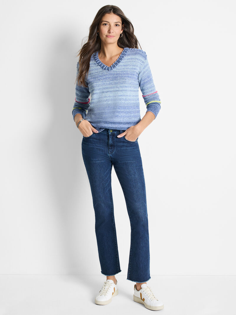 28" Mid Rise Demi Boot Jeans