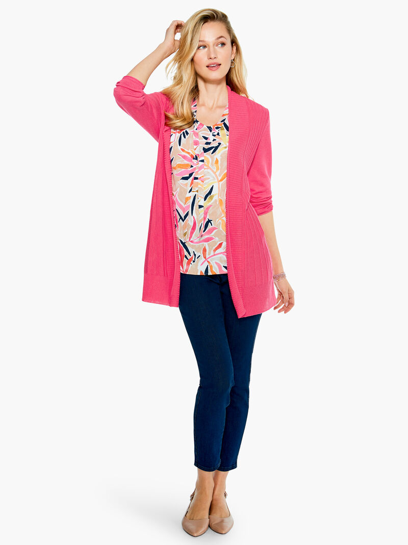 Woman Wears Twirl Away Cardigan image number 3