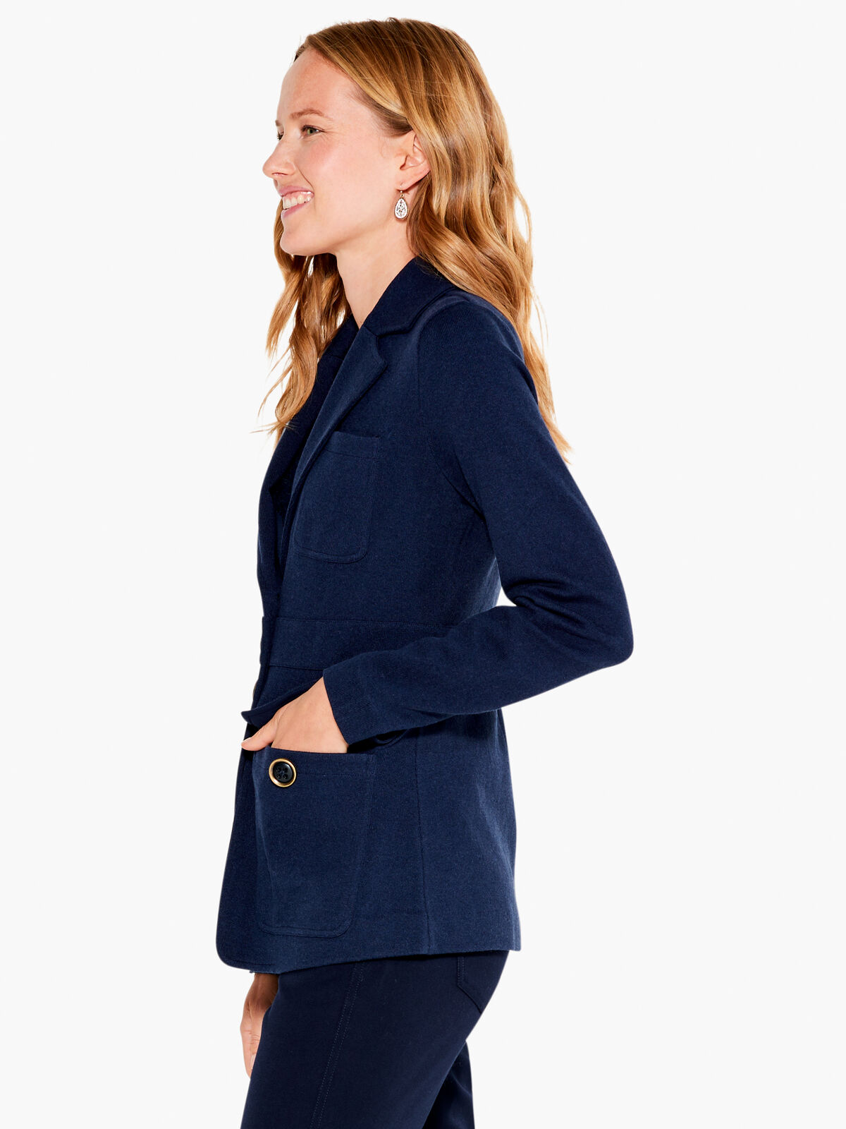 Editor Knit Blazer