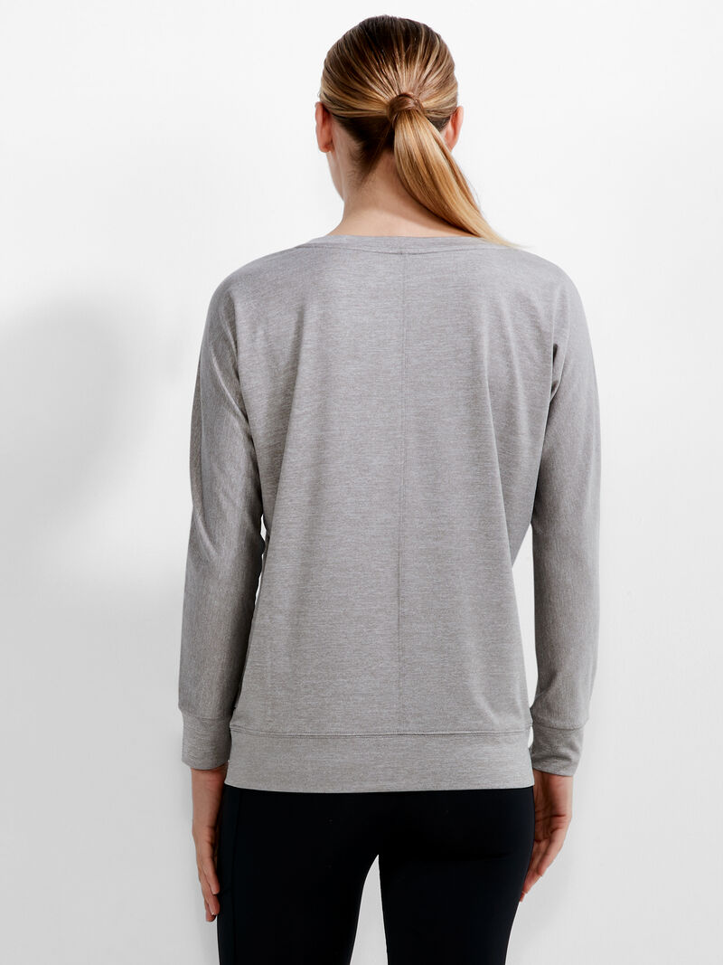 Woman Wears Flowfit Warm Up Top image number 2