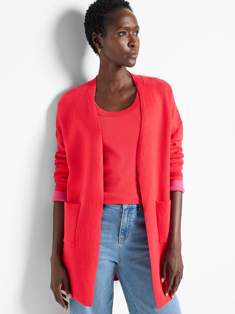 Sunset Breeze Reversible Knit Jacket