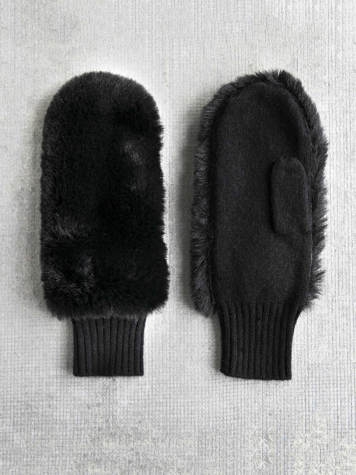 Amato Faux Fur Mitten