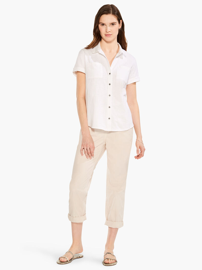 Woman Wears NZT Short Sleeve Pocket Shirt image number 3