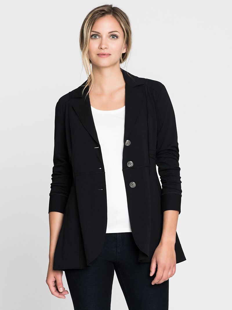 Woman Wears Seamed Riding Jacket image number 2