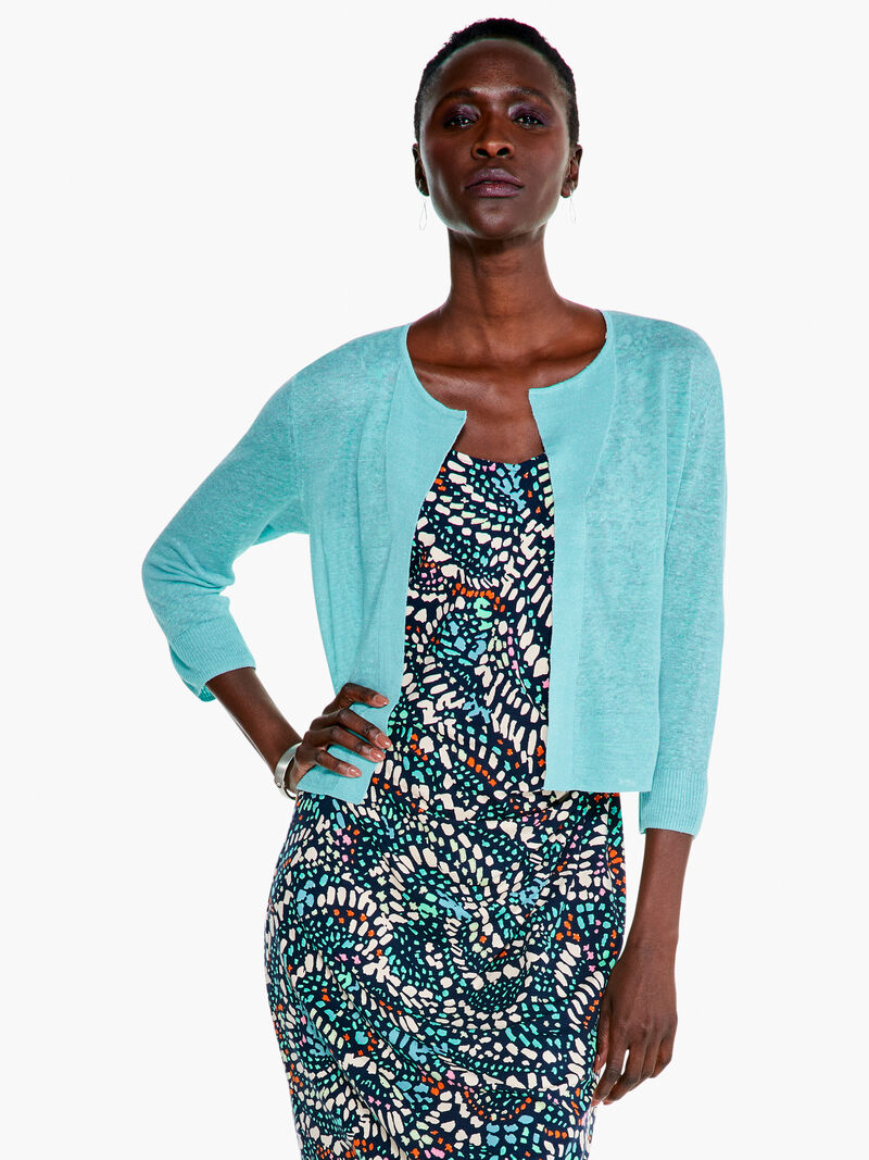 Woman Wears Easy Featherweight Cardigan image number 0