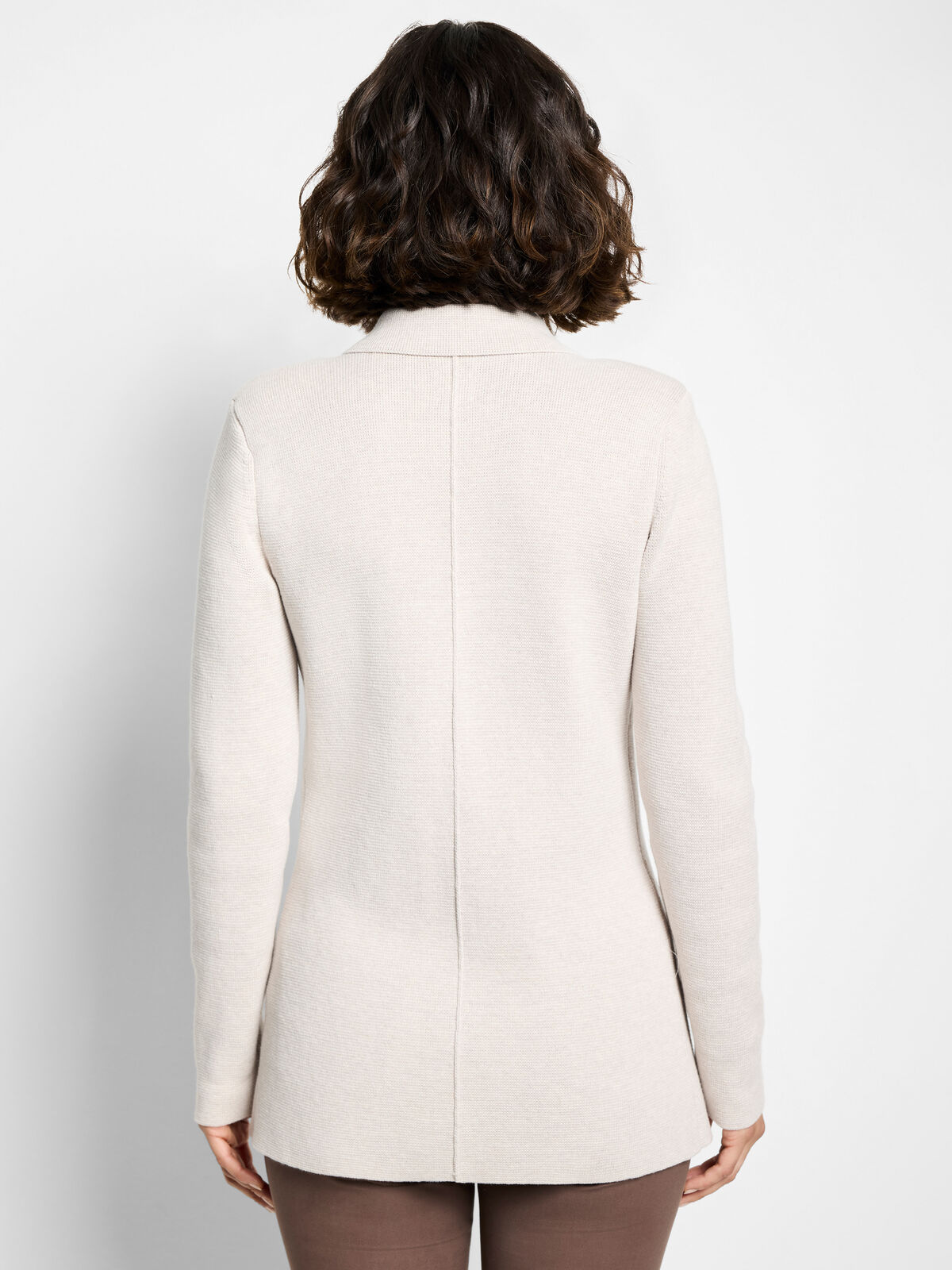 Elegant Knit Blazer