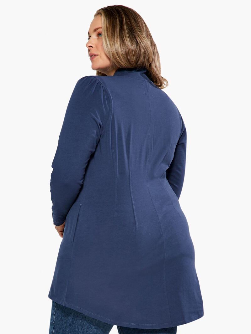 Woman Wears Snap Up Perfect Jacket image number 2