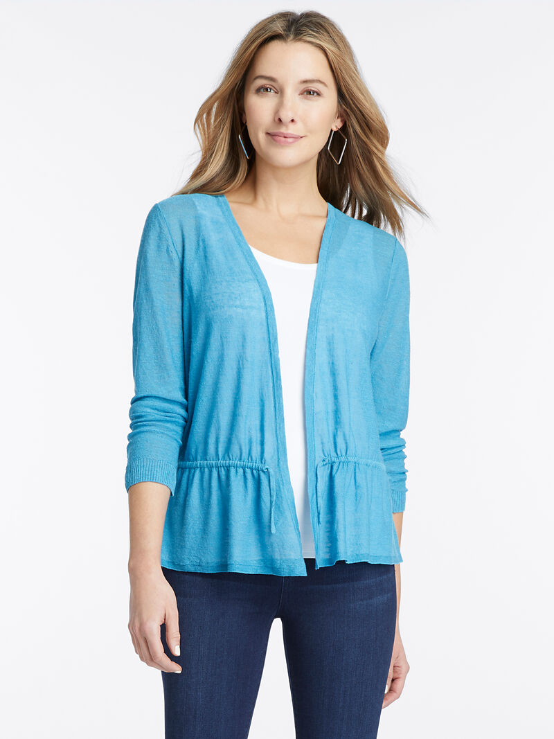 
                    Drawstring Cardigan