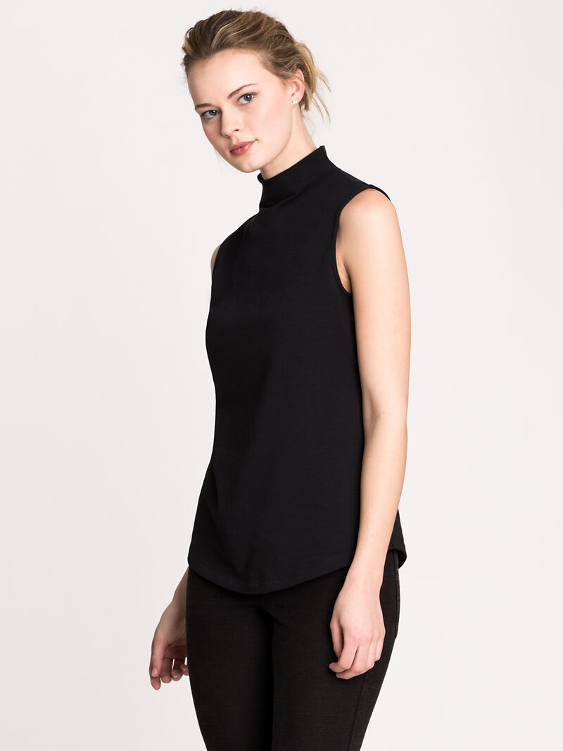 Woman Wears The Perfect Mock Neck image number 2