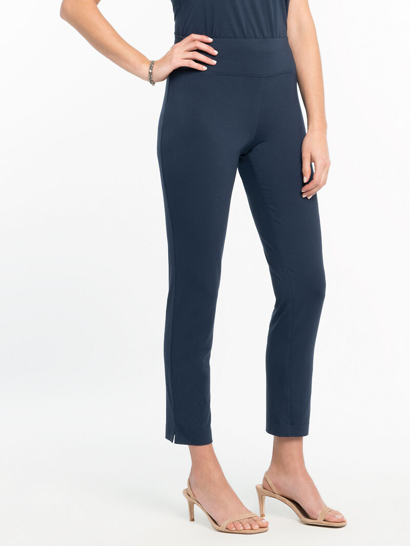 Woman Wears Eaze Slim Pant image number 2