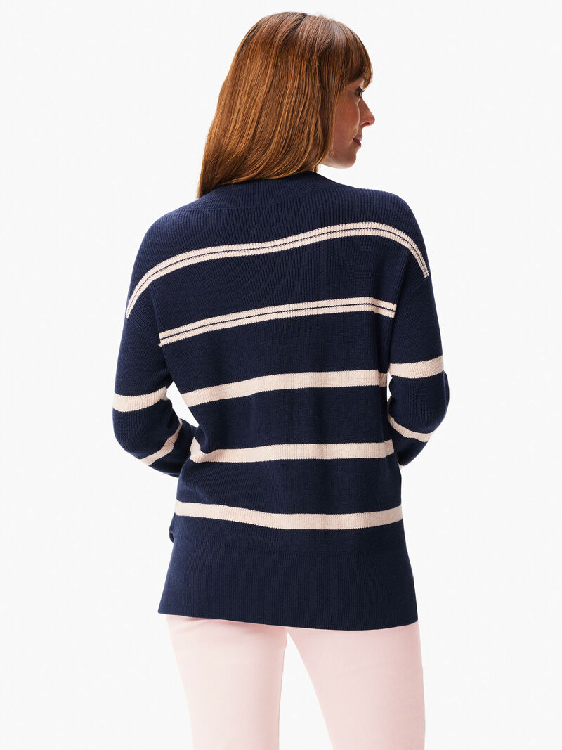 Woman Wears Opposites Attract Sweater image number 2