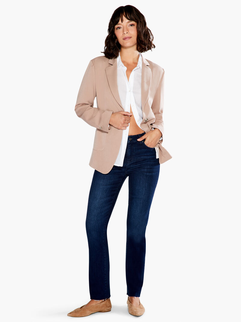 Woman Wears Crinkle Shirt image number 3