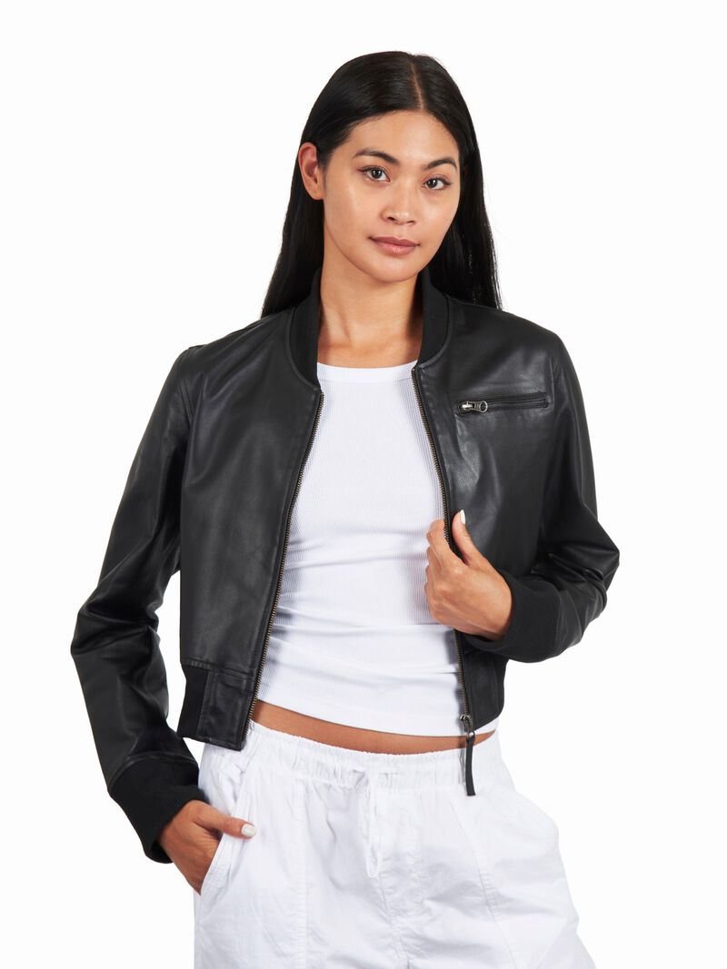 JKT - Collins Burnished Leather Jacket