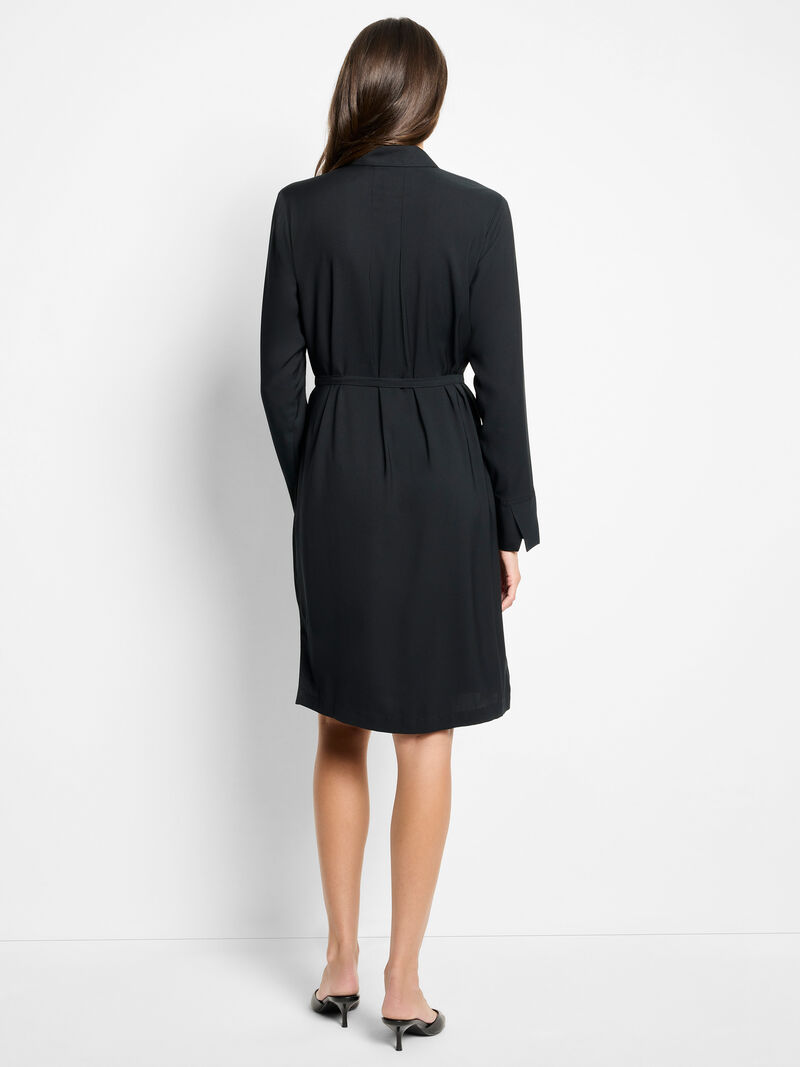 Woman Wears Long Sleeve Devon Dress image number 3