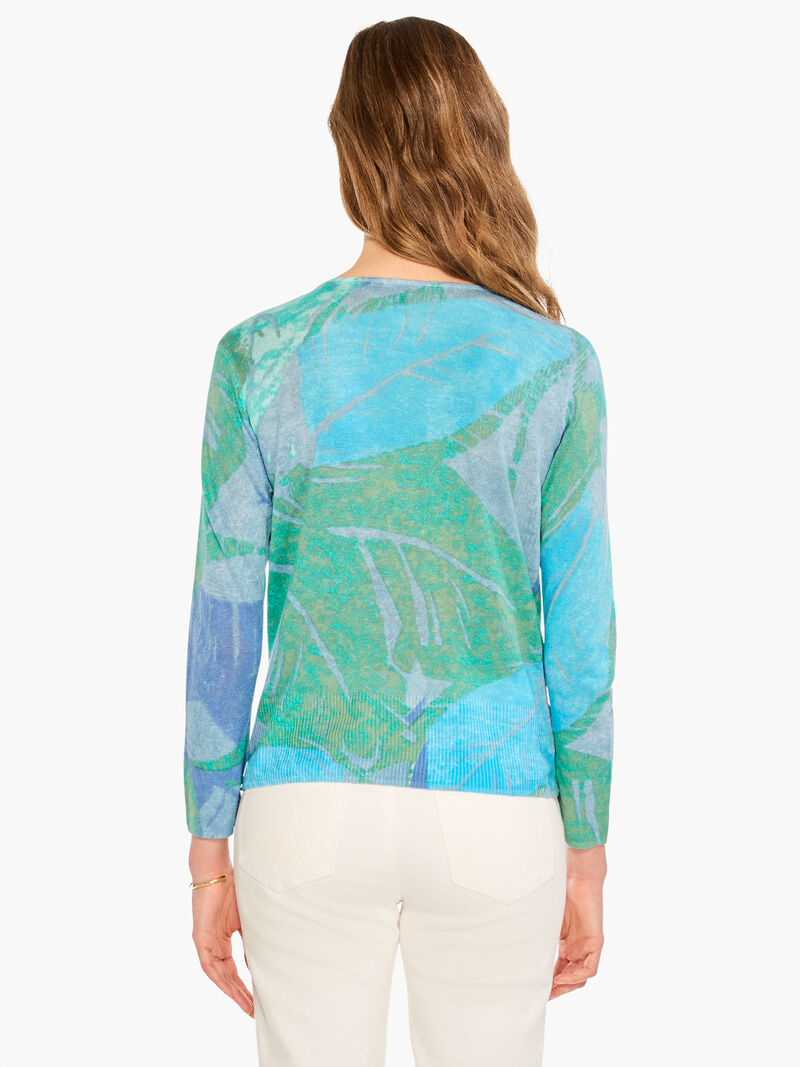 Woman Wears Full Bloom Sweater image number 2