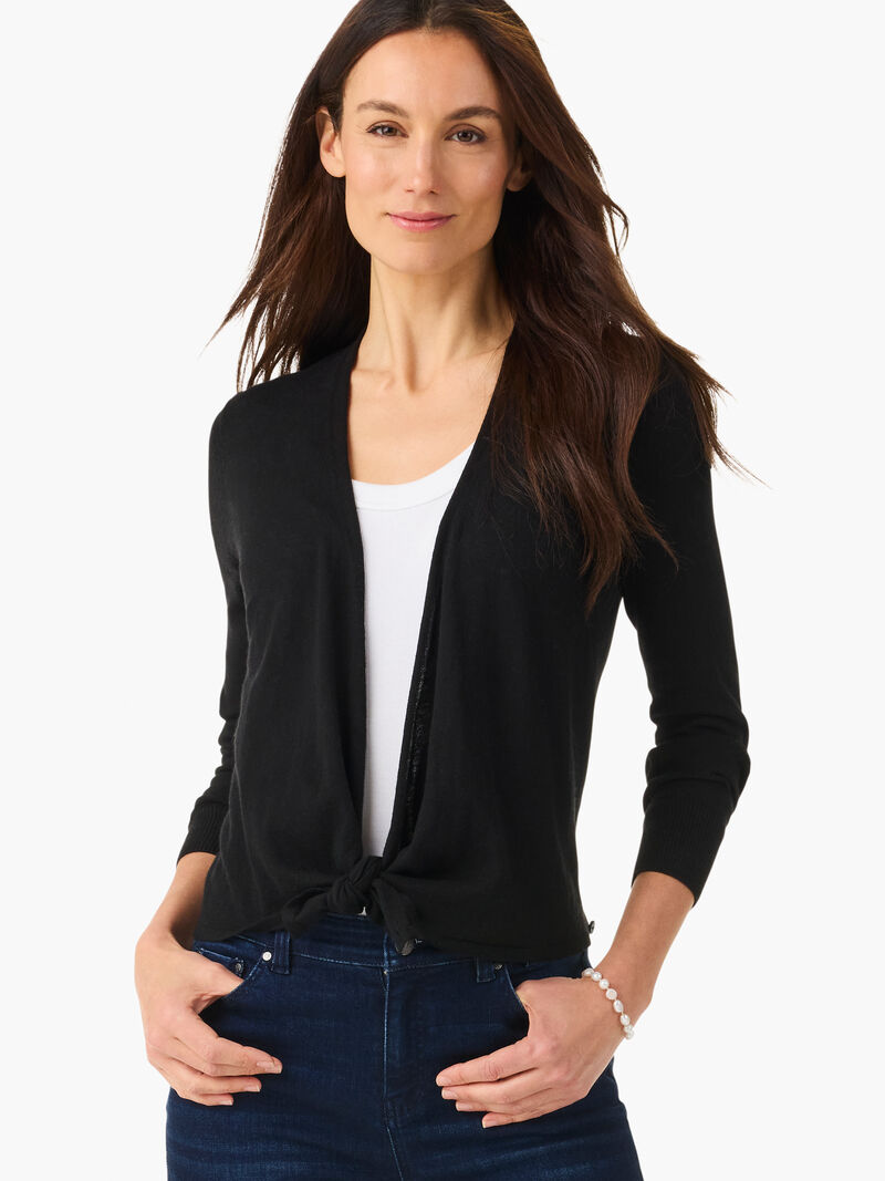 Woman Wears All Year 4-Way Cardigan image number 0
