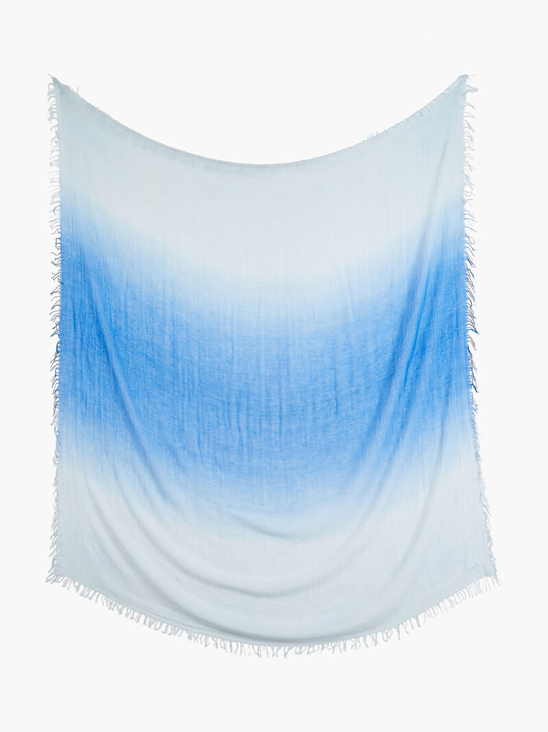 Woman Wears Chan Luu Ombre Scarf image number 1