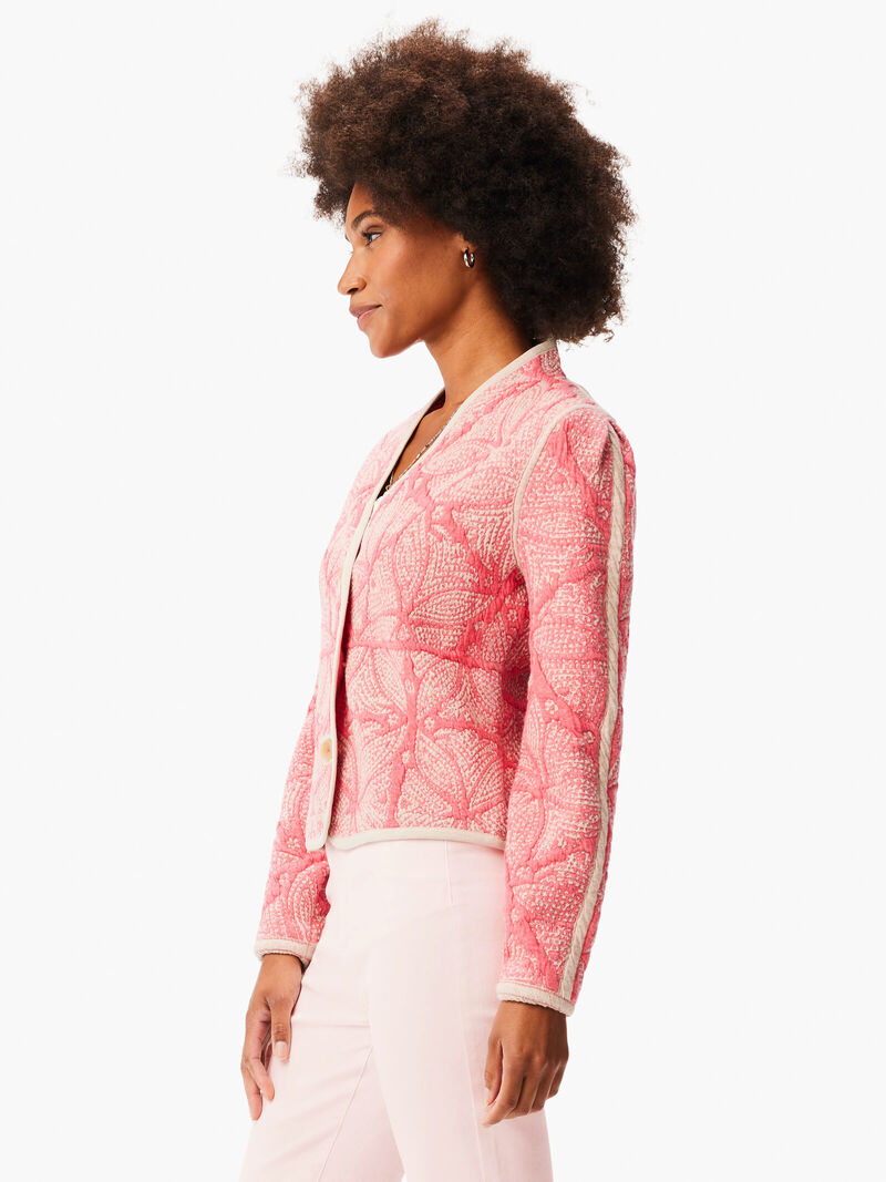 Woman Wears Jet Set Knit Jacket image number 2