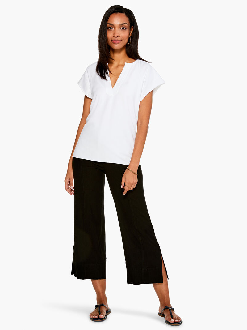 Woman Wears French Terry Swing Top image number 3