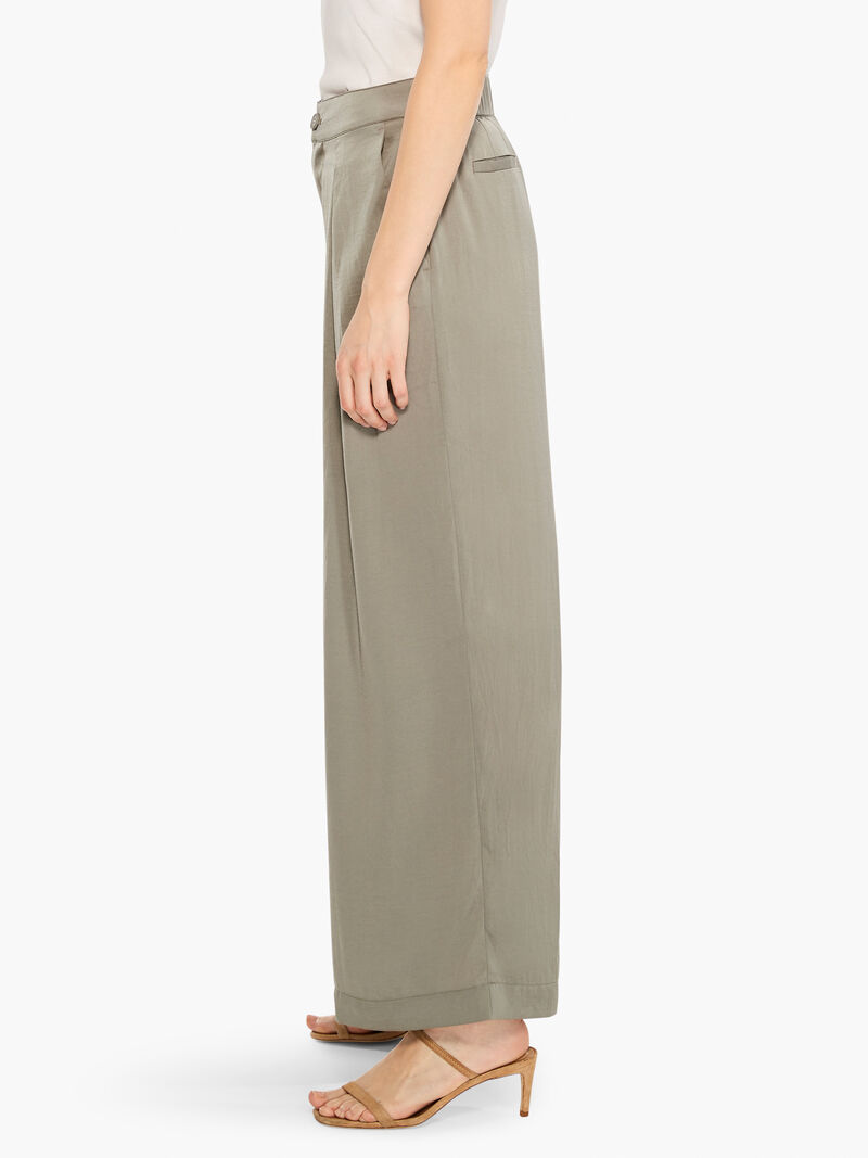 WOMEN'S DRAPE WIDE PANTS