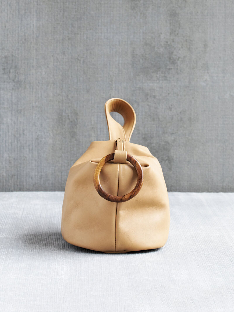 Woman Wears Payton James Pouch Bag image number 2