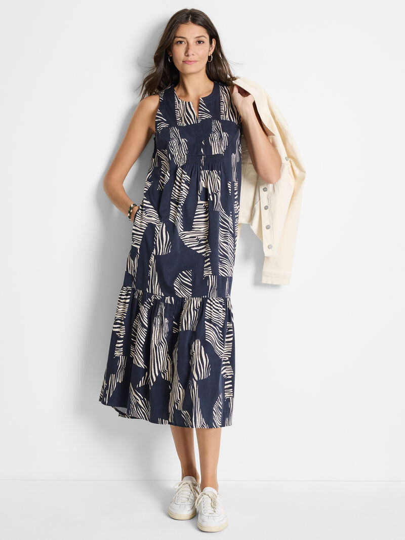 Zebra Stripe Cece Dress