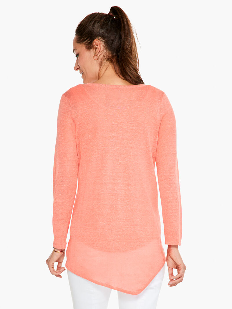 Woman Wears Featherweight Angle Sweater image number 2