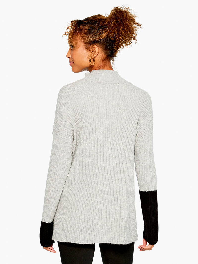 Cozy Up Textured Turtleneck Sweater image number 2