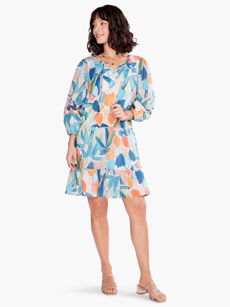 Woman Wears Citrus Grove Dress image number 4