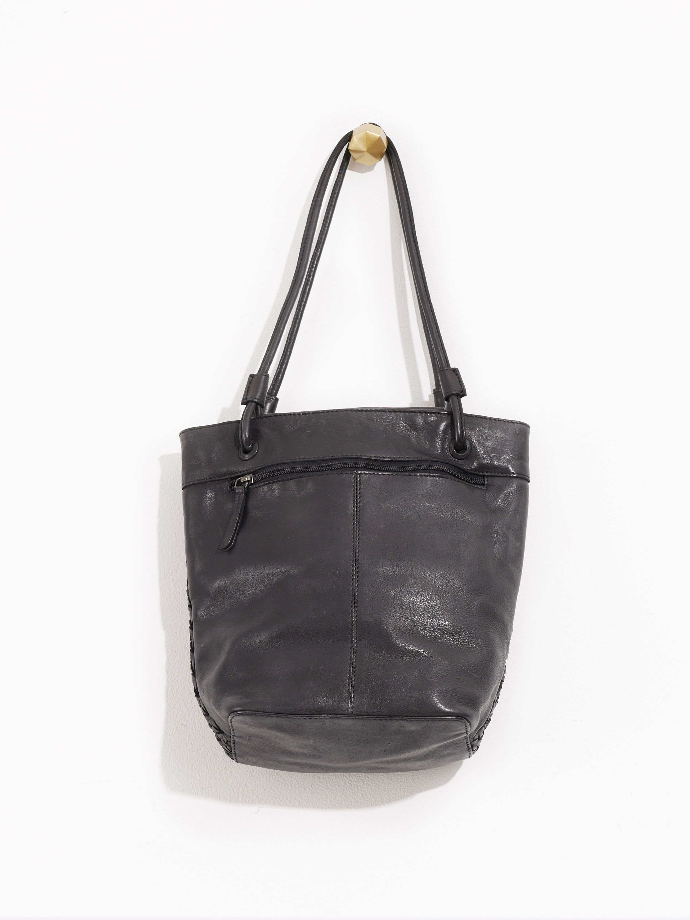 Latico black best sale leather tote