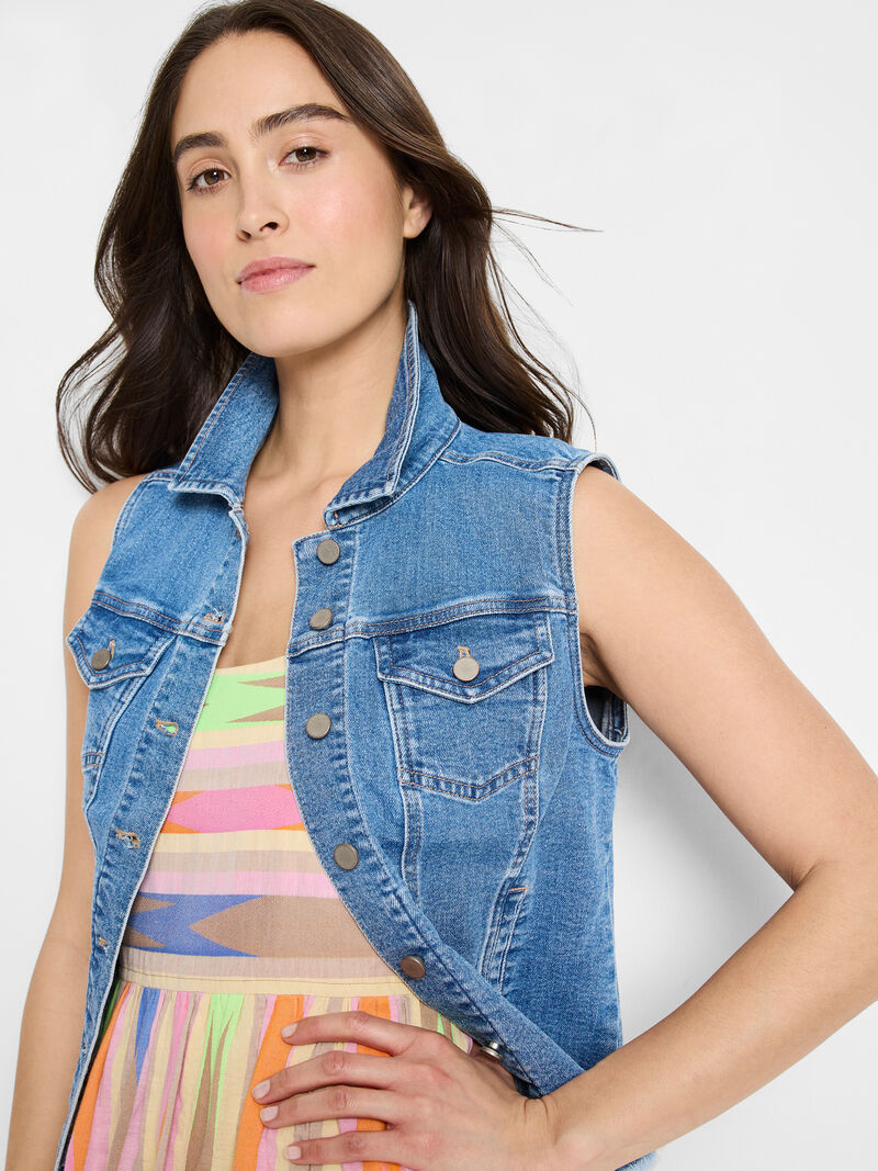 Essential Denim Vest