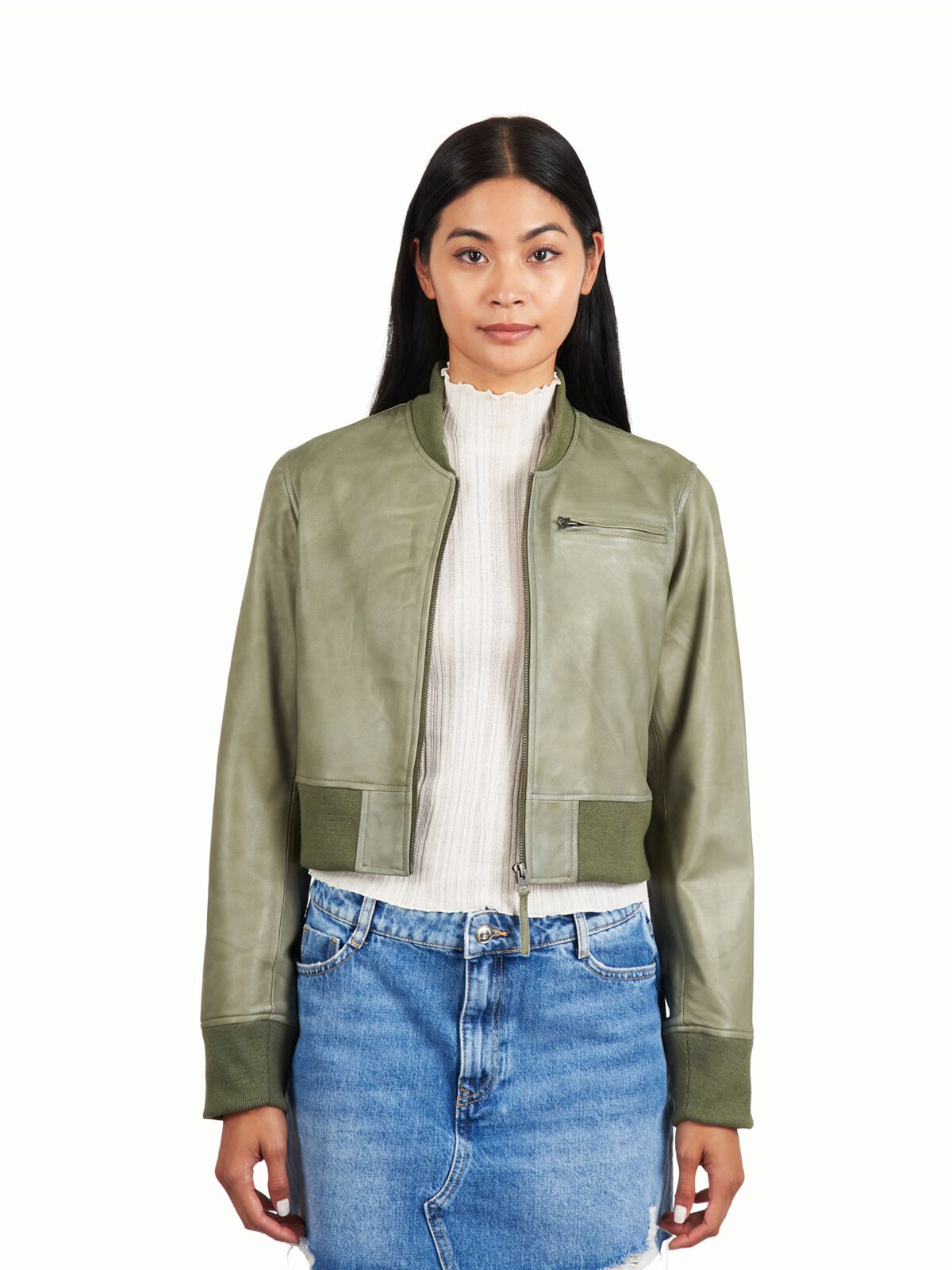 JKT - Collins Burnished Leather Jacket