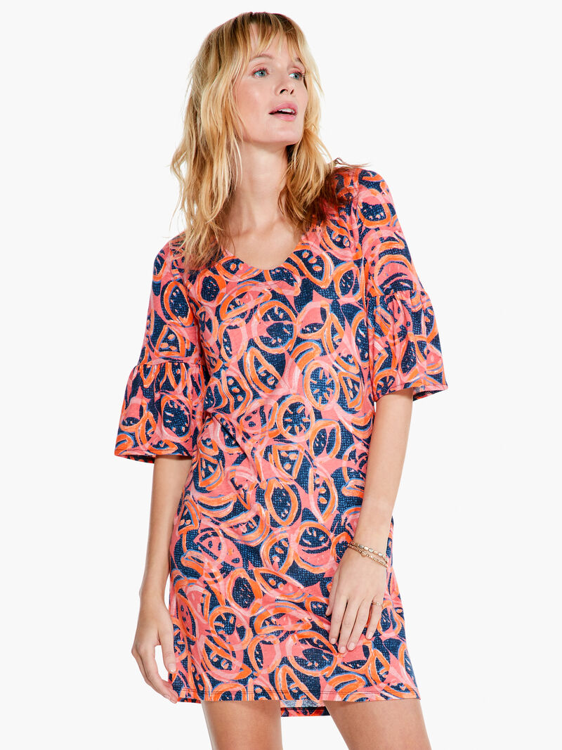 Woman Wears Fruit Toss Dress image number 1